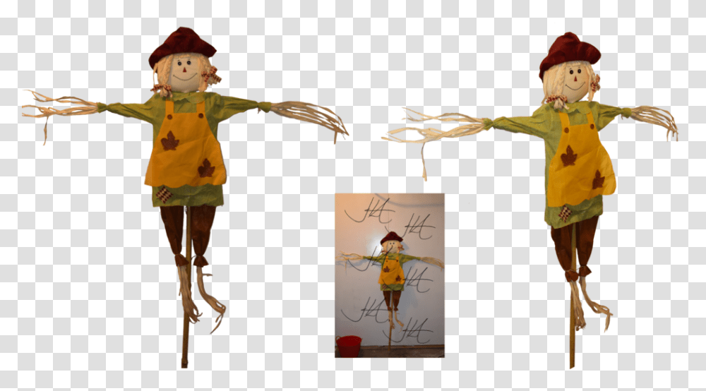 Download Scarecrow Clipart Background Scarecrow, Person, Human, Leisure Activities Transparent Png