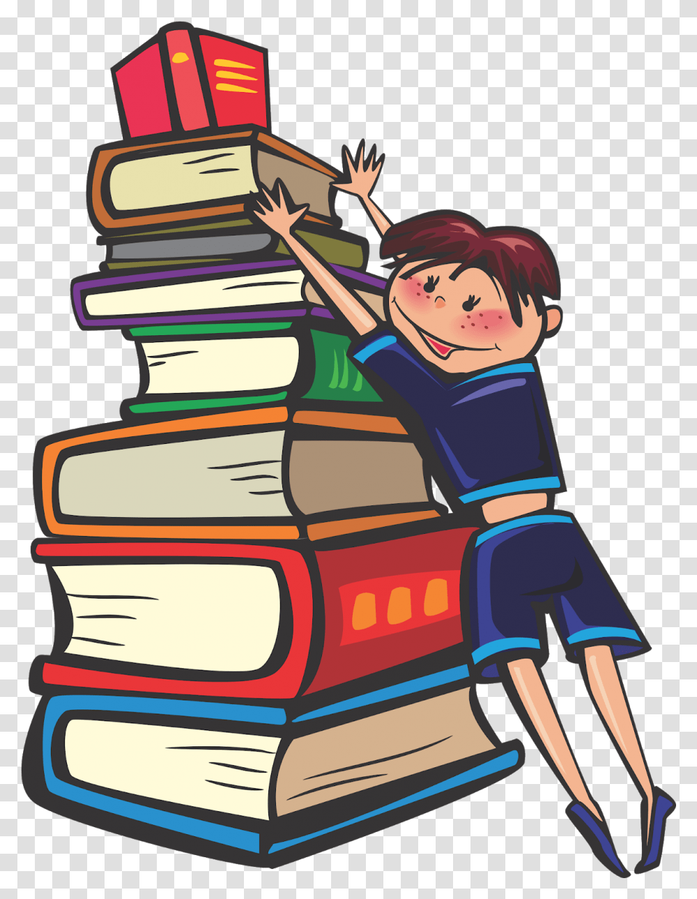 Download School And Education Stack Clipart, Clothing, Toy, Dress, Performer Transparent Png