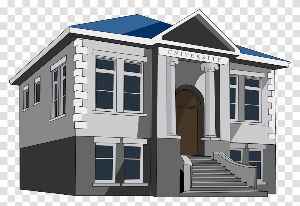 Download School Building Construction University Building, Handrail, Housing, Architecture, Staircase Transparent Png