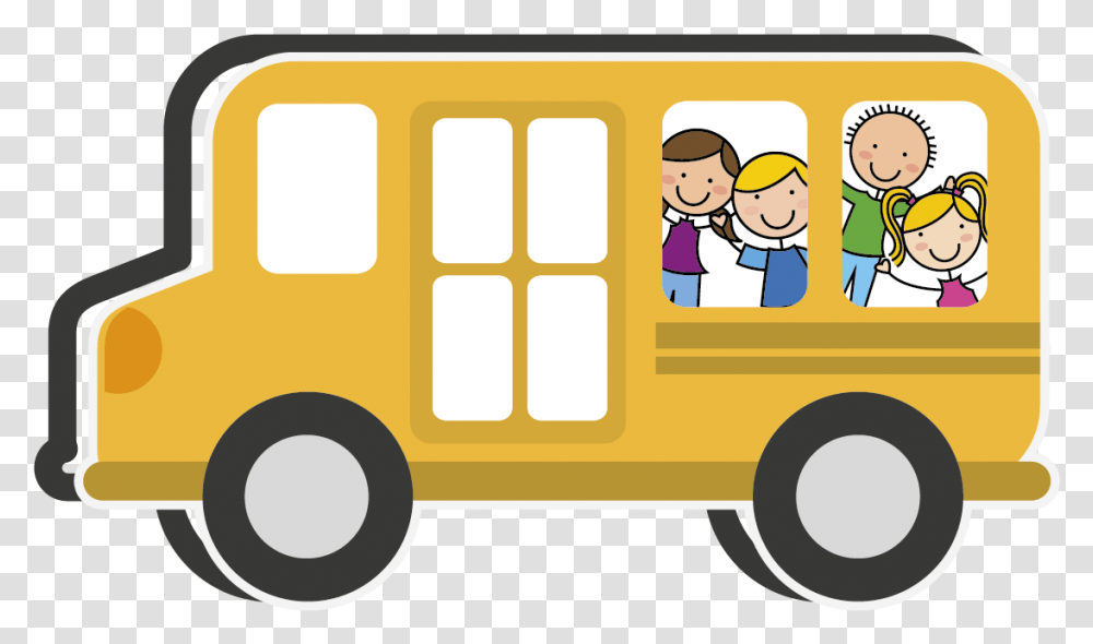 Download School Bus Animation Uokplrs Gambar Animasi Bus Sekolah, Vehicle, Transportation, Fire Truck, Van Transparent Png