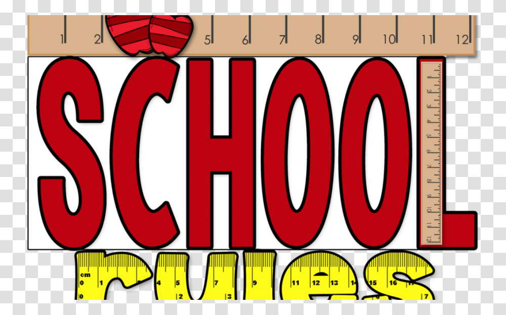 Download School Clipart School Logo Font School Student Banner, Number, Word Transparent Png