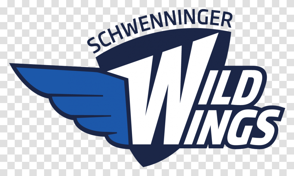 Download Schwenninger Wild Wings Logo Schwenninger Wild Wings Logo, Text, Symbol, Bazaar, Outdoors Transparent Png