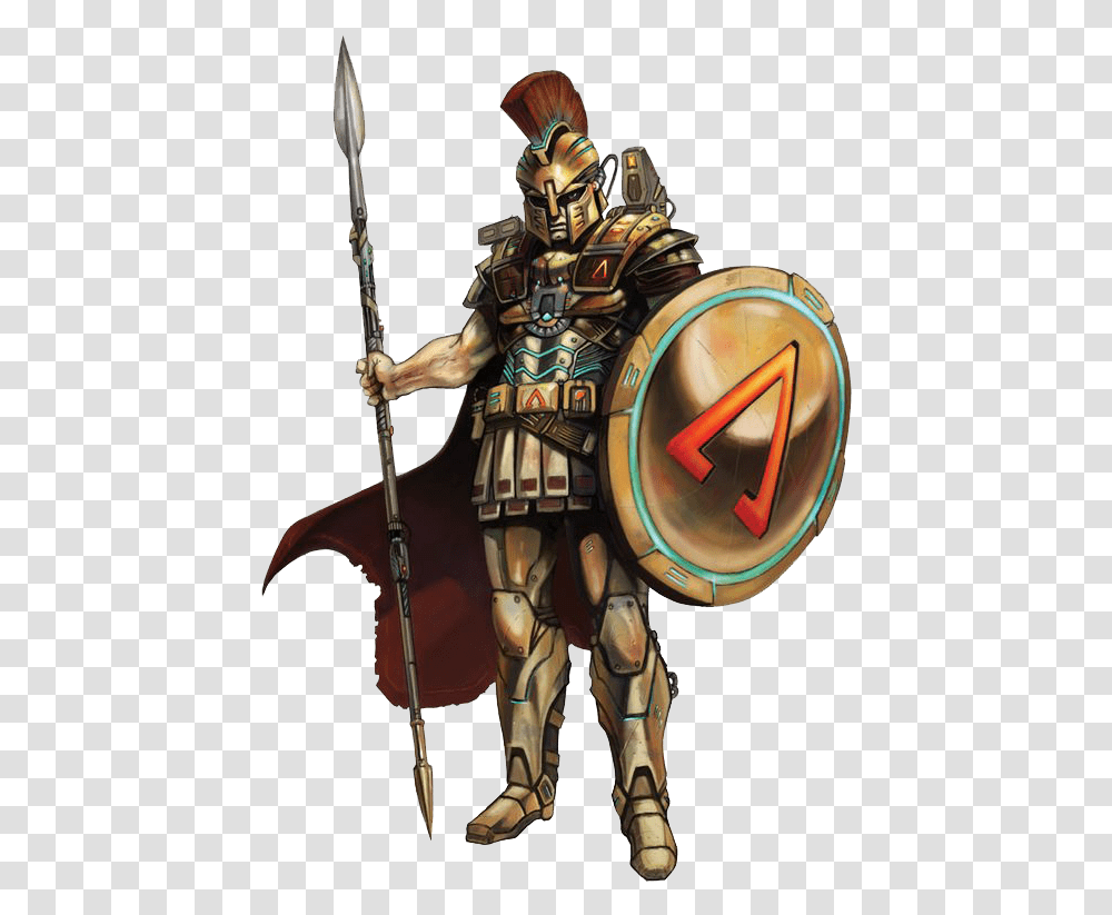 Download Sci Fi Warrior Hq Image Warrior, Person, Human, Armor, Clock Tower Transparent Png