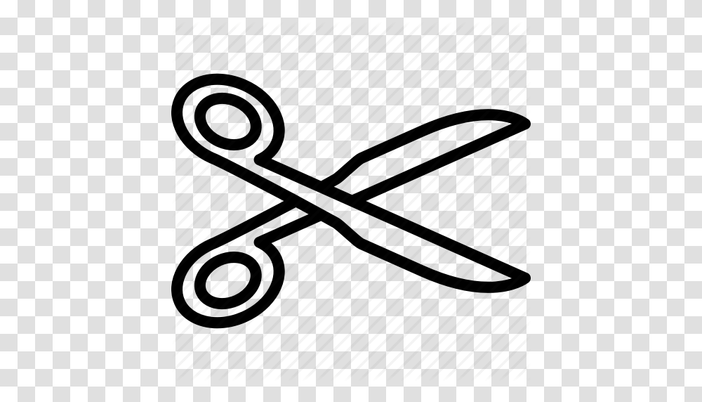 Download Scissors Line Drawing Clipart Scissors Clip Art, Shears, Blade, Weapon, Weaponry Transparent Png