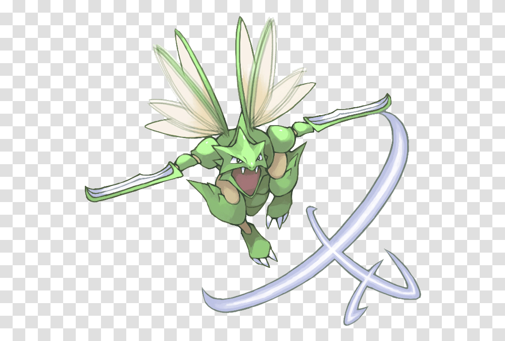 Download Scyther Pokemon Memes Cute Scyther Art, Elf, Emblem, Symbol, Hand Transparent Png