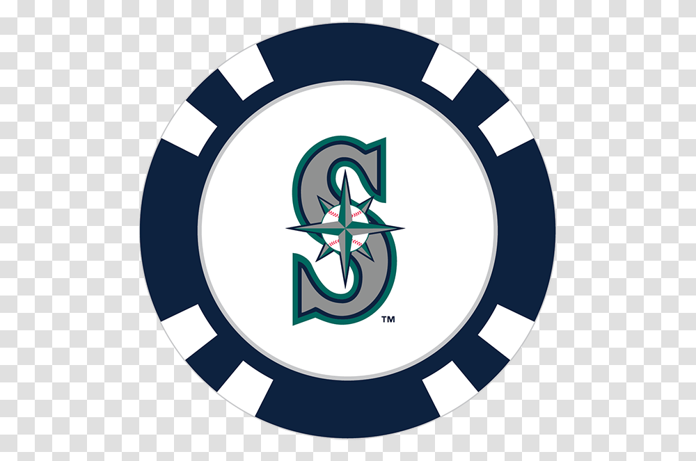 Download Seattle Mariners Image Arizona Cubs Logo Poker Chip, Symbol, Trademark, Machine Transparent Png