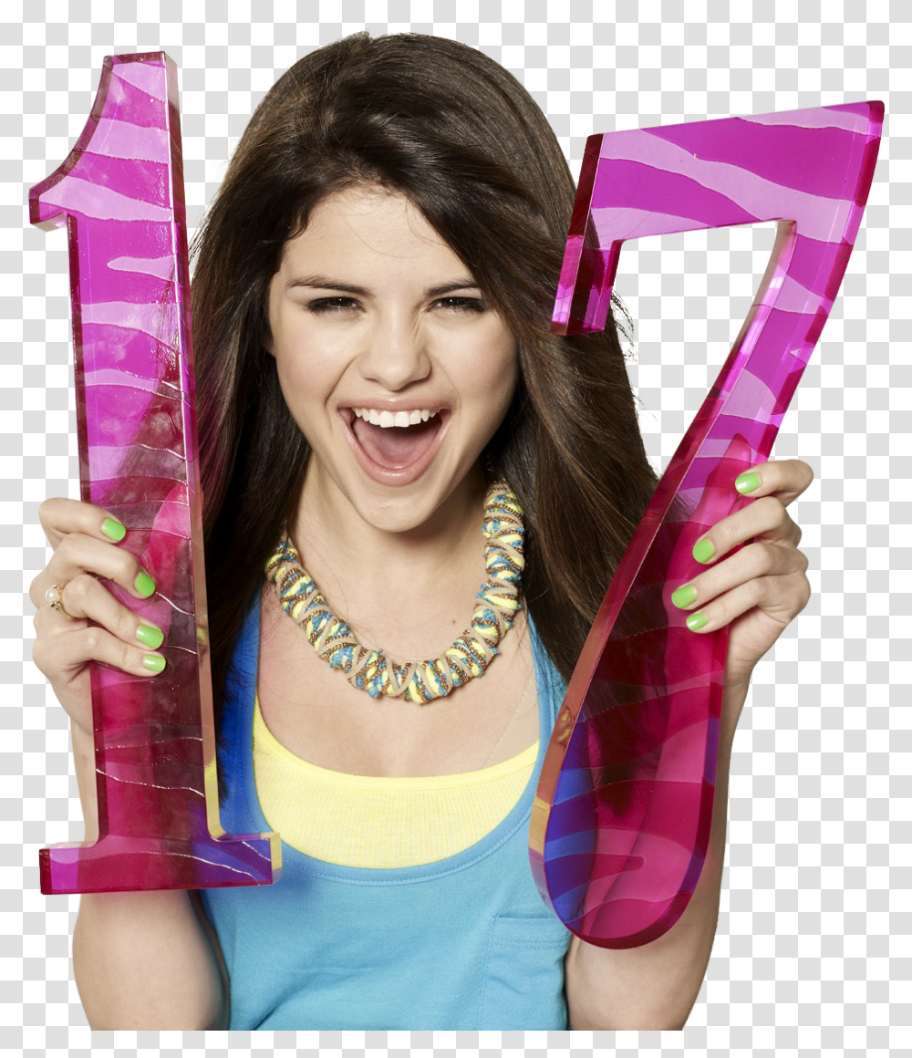 Download Selena Gomez Pngs Selenator Sel Selena Gomez 17 Birthday, Necklace, Accessories, Person, Text Transparent Png