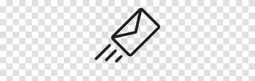 Download Send Email Icon Clipart Bounce Address Email Forwarding, Triangle, Blade Transparent Png