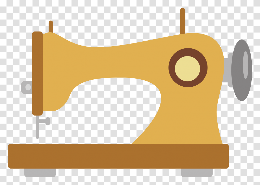 Download Sewing Machine Logo Sewing Machine Cartoon, Axe, Tool, Handsaw, Hacksaw Transparent Png