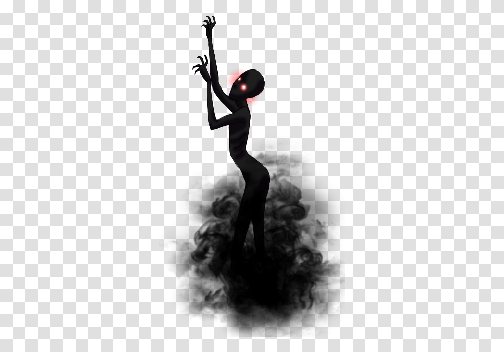 Download Shadow Demon Photo Shadow Demon Background, Person, Human, Dance Pose, Leisure Activities Transparent Png