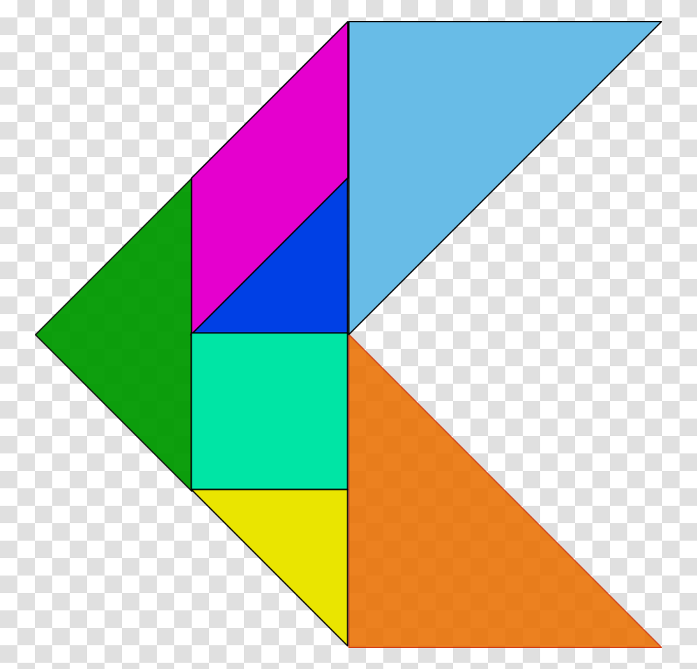 Download Shapes Puzzles Clipart Tangram Puzzle Clip Art Puzzle, Triangle, Metropolis, City Transparent Png