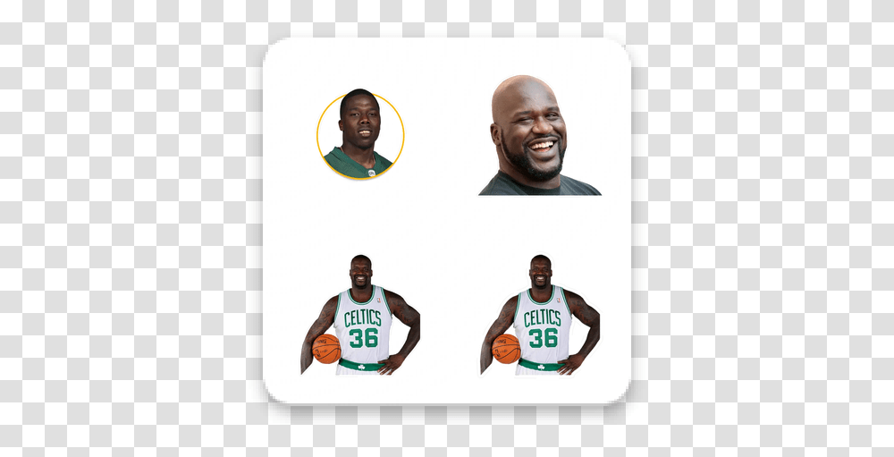 Download Shaq Wastickerapp Apk Free For Basketball, Person, Face, Clothing, Smile Transparent Png