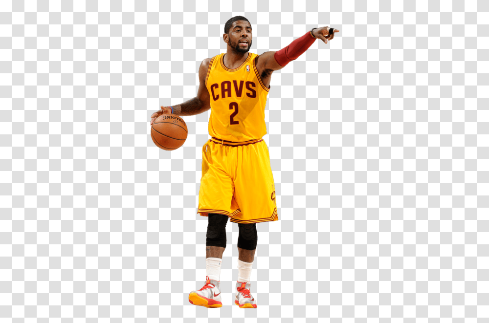 Download Share This Image Cleveland Cavaliers Lebron James Kyrie Irving Cavs, Person, Human, People, Sport Transparent Png