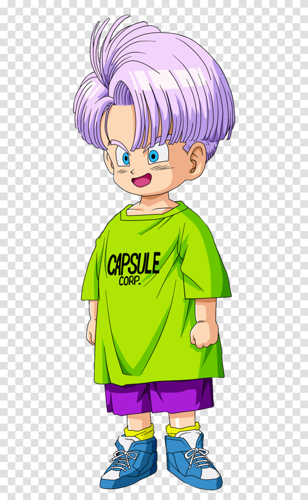 Download Share This Image Dragon Ball Z Trunks Image Kid Trunks Icon, Clothing, Apparel, Person, Human Transparent Png