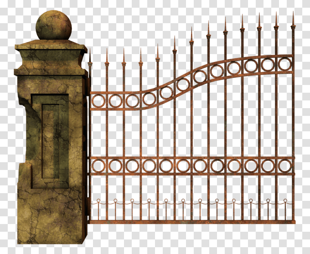Download Share This Image Gate Graveyard Cemetery Gate Transparent Png