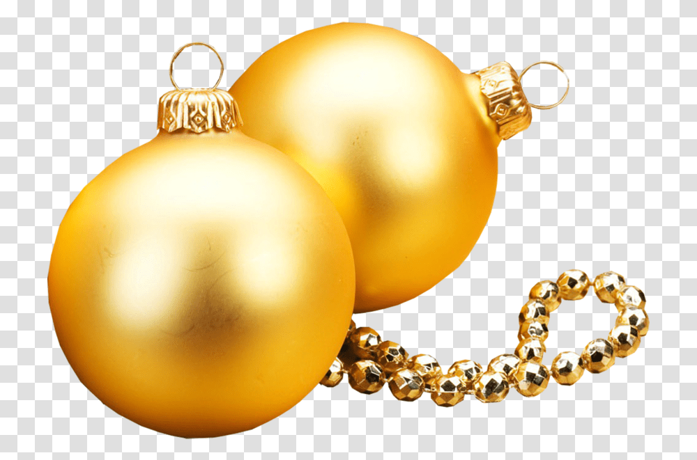 Download Share This Image Gold Christmas Ornaments Vector Gold Ornaments Vector Hd, Accessories, Accessory, Pearl, Jewelry Transparent Png