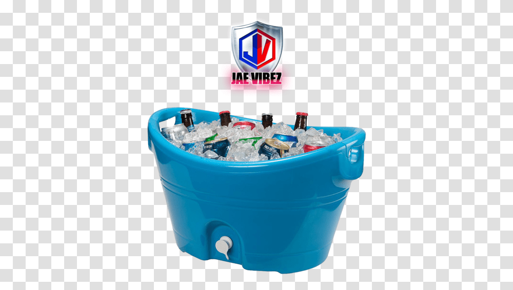 Download Share This Image Igloo Party Bucket Cooler Full Bathtub, Appliance, Birthday Cake, Dessert, Food Transparent Png