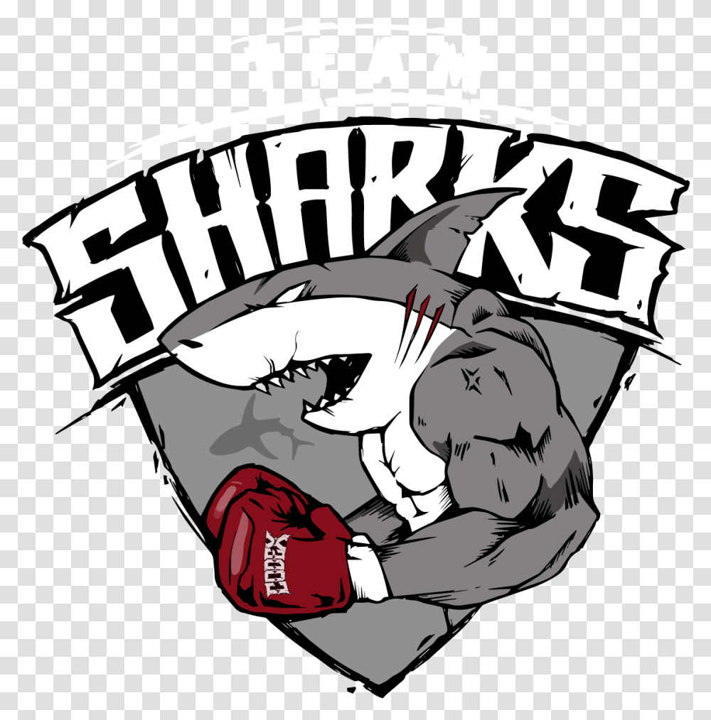 Download Sharks Boxing Logo Image Boxing Logo Download, Person, Human, Sport, Sports Transparent Png