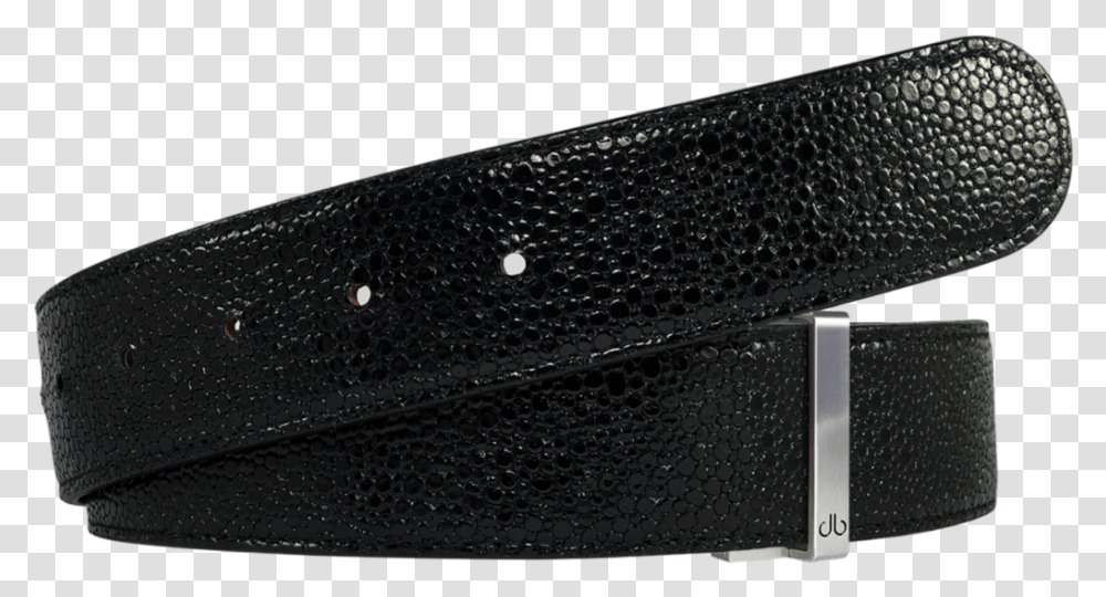 Download Shiny Black Stingray Textured Leather Belt Buckle Belt, Accessories, Accessory, Wallet, Strap Transparent Png