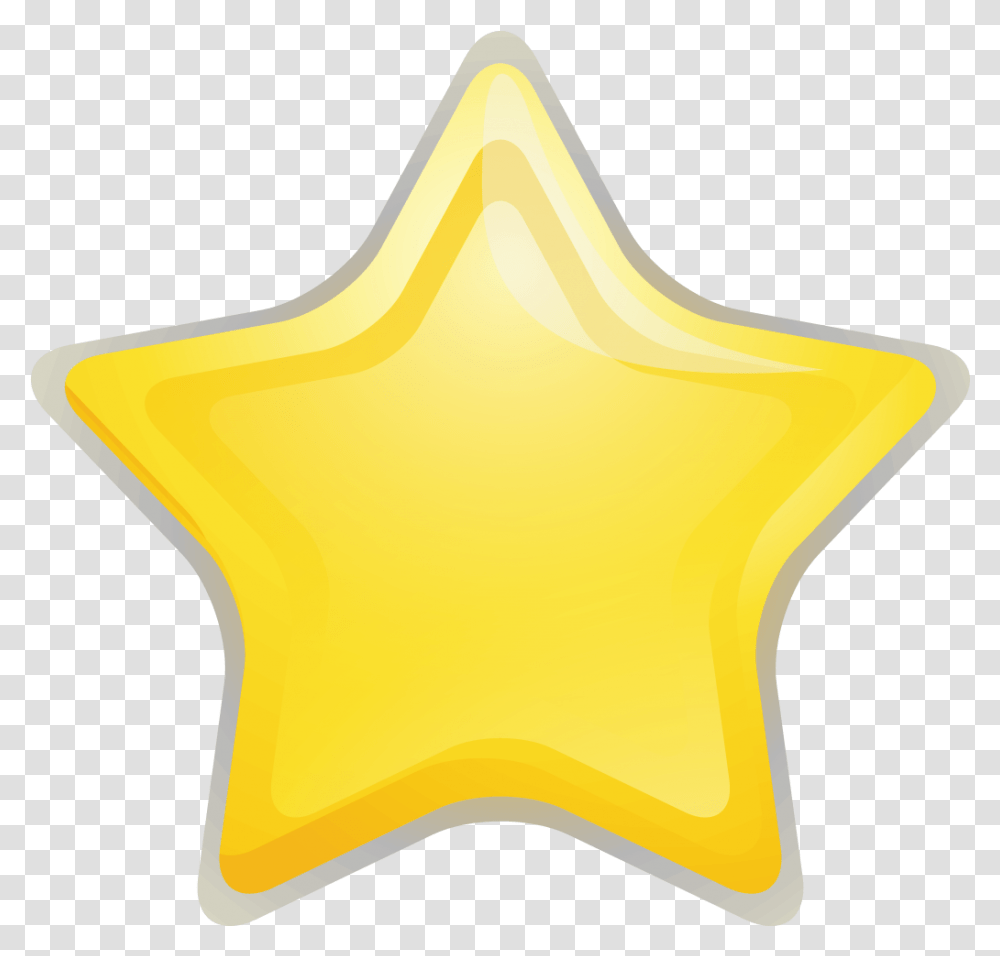 Download Shiny Cartoon Star Clip Art, Symbol, Star Symbol Transparent Png