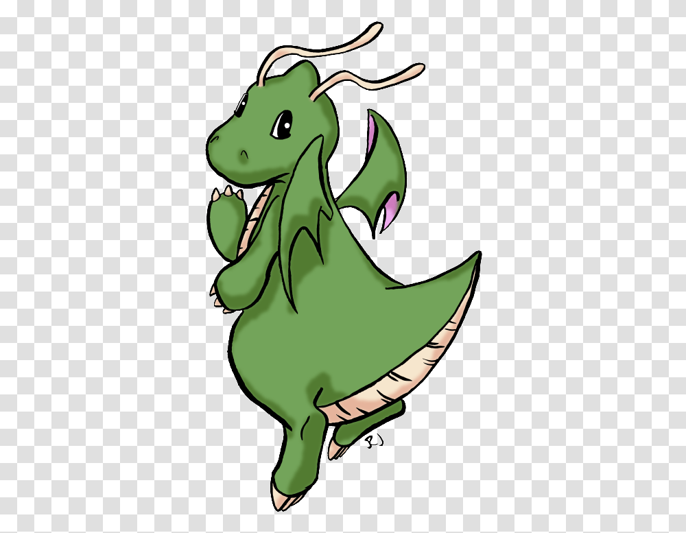 Download Shiny Dragonite Image Cartoon, Animal, Reptile, Plant Transparent Png