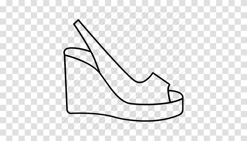 Download Shoe Clipart High Heeled Shoe Footwear Hand Clipart, Rug, Wedge, Triangle Transparent Png