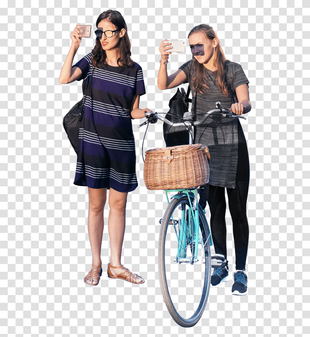 Download Shooting In The Sunset Image For Free People Bike Cutout, Wheel, Person, Bicycle, Vehicle Transparent Png