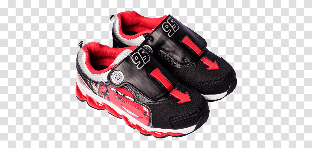 Download Shopearlo Zapatos Cars Zapatos De Rayo Mcqueen Running Shoe, Clothing, Apparel, Footwear, Sneaker Transparent Png