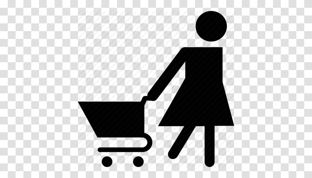 Download Shopper Icon Clipart Computer Icons Shopping, Piano, Leisure Activities, Musical Instrument, Silhouette Transparent Png