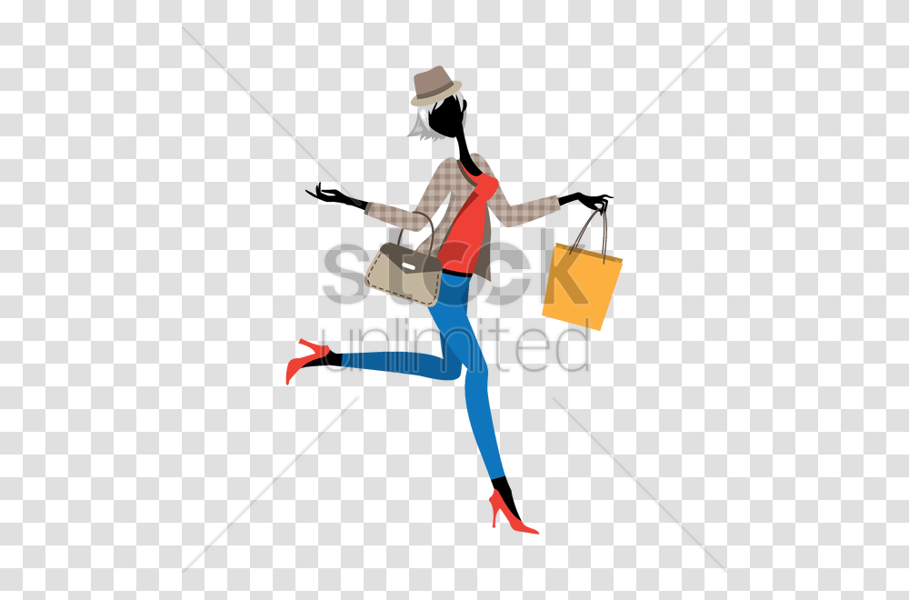 Download Shopping Bag Clipart Shopping Bags Trolleys Clip Art, Duel, Person, Bow, Knight Transparent Png