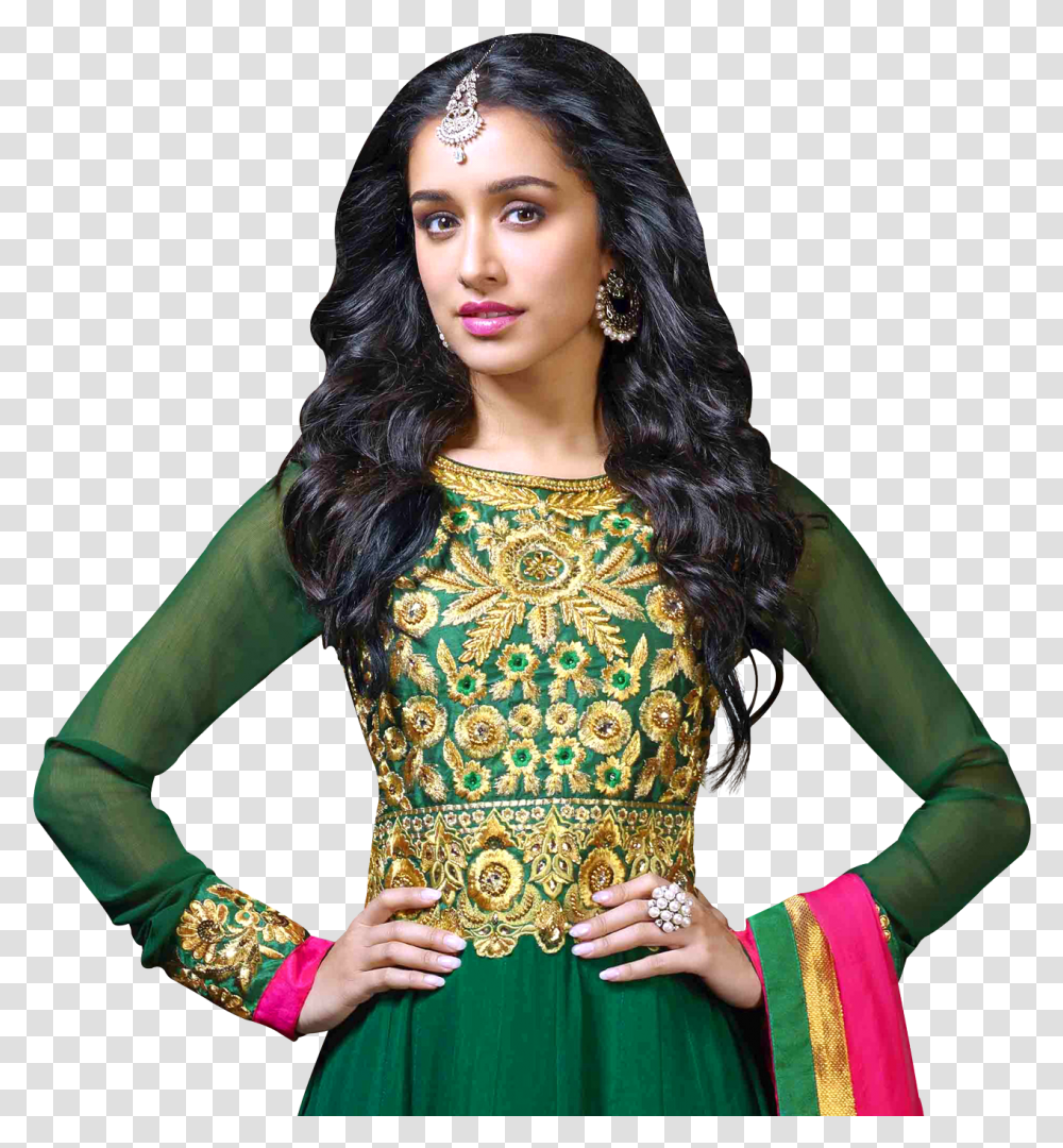 Download Shraddha Kapoor Image All Heroine Photo Hd Full, Sleeve, Dress, Long Sleeve Transparent Png
