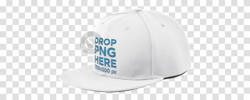 Download Side View Of A Snapback Hat For Baseball, Clothing, Apparel, Baseball Cap Transparent Png