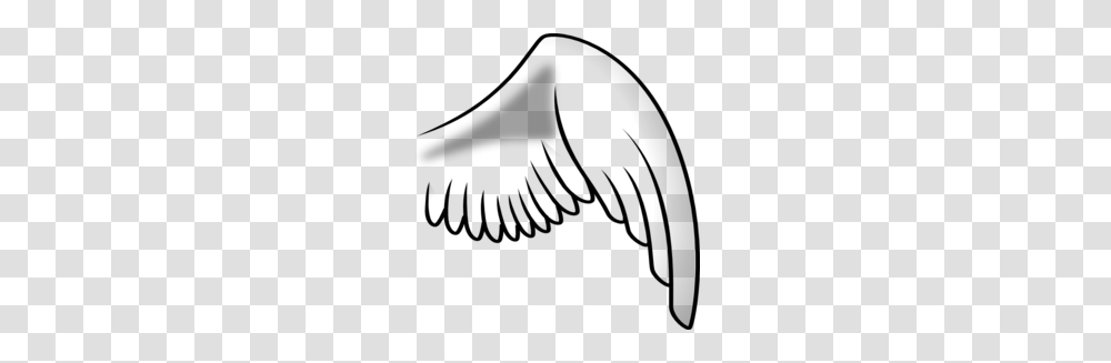 Download Side Wings Clipart Drawing Clip Art, Gray, World Of Warcraft Transparent Png