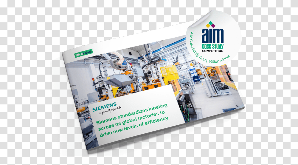 Download Siemens Manufacturing Operations Case Study Flyer, Poster, Advertisement, Paper, Brochure Transparent Png