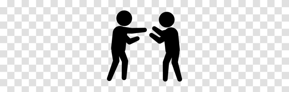 Download Silhouette People Fighting Clipart Clip Art Hand, Gray, World Of Warcraft Transparent Png