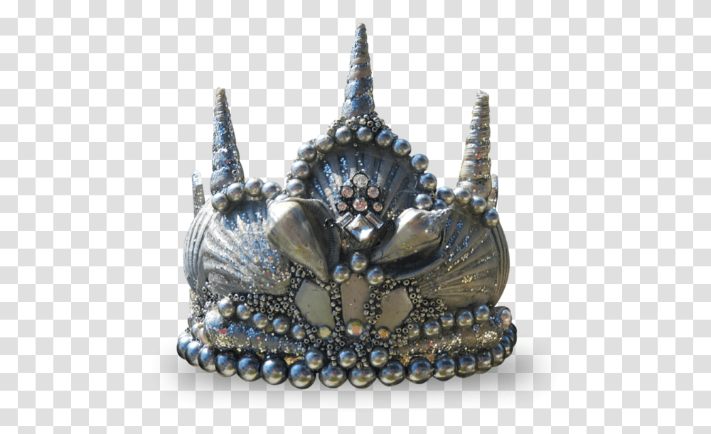 Download Silver Princess Seashell Crown Mermaid Crown Mermaidcrown, Accessories, Accessory, Jewelry Transparent Png