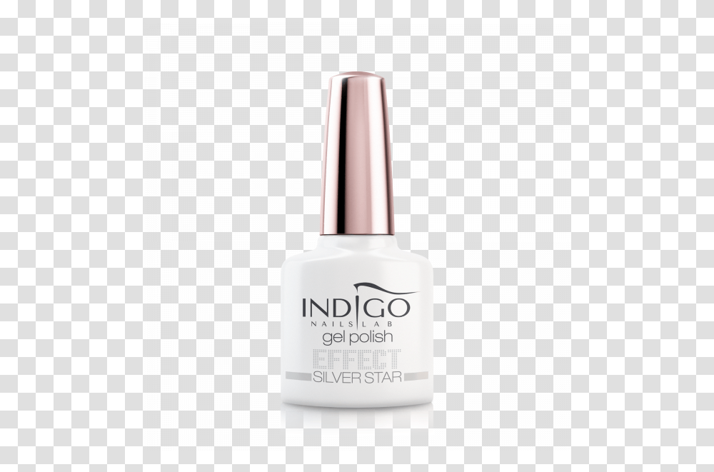 Download Silver Star Effect Gel Polish Indigo Nails, Cosmetics, Bottle, Mixer, Appliance Transparent Png