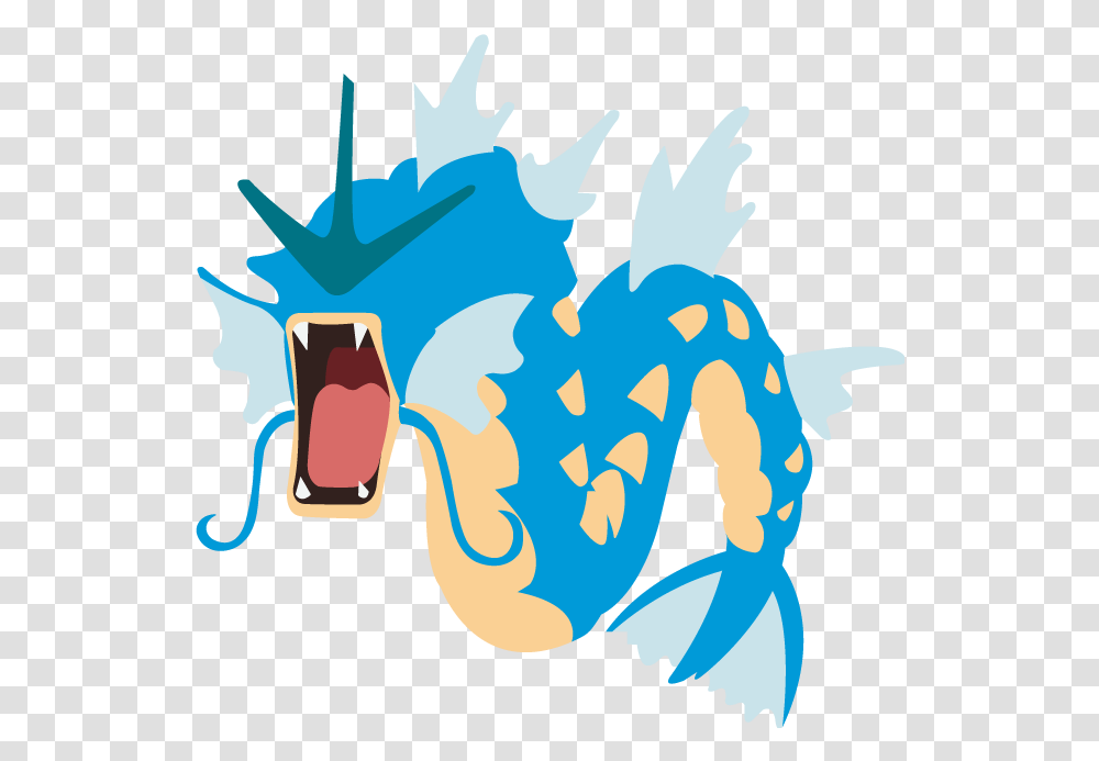 Download Simple Gyarados Pokemon Gyarados, Graphics, Art, Teeth, Mouth Transparent Png