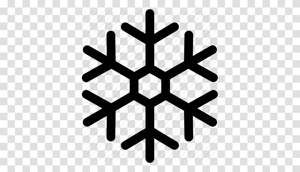 Download Simple Snowflake Clipart Snowflake Clip Art Snowflake, Sweets, Food, Confectionery, Fence Transparent Png