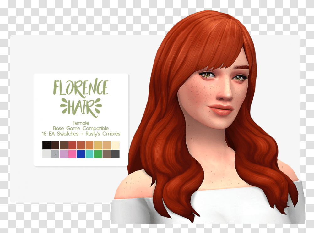 Download Sims 4 Hair Fringe Image With No Background Sims 4 Hair Maxis Match, Person, Human, Wig, Head Transparent Png