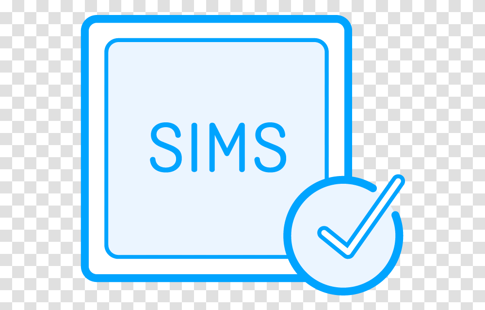 Download Sims Tick Icon Check Mark Full Size Image Language, Text, Label, Word, Symbol Transparent Png