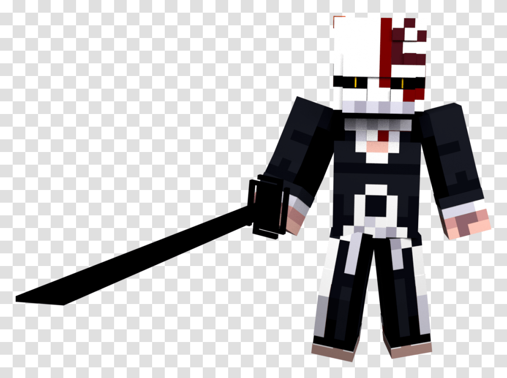 Download Skin Minecraft Ichigo, Nutcracker, Samurai Transparent Png