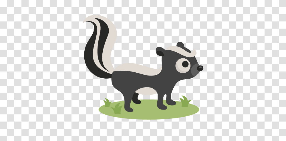 Download Skunk Svg Scrapbook Cut File Cute Woodland Animal Clipart, Mammal, Wildlife, Text, Label Transparent Png