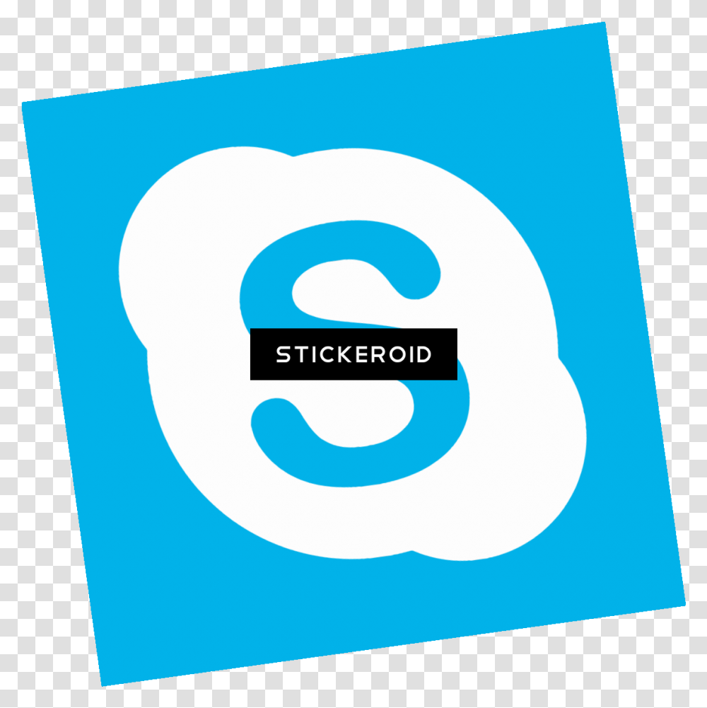 Download Skype Logo Circle, Text, Paper, Advertisement, Poster Transparent Png
