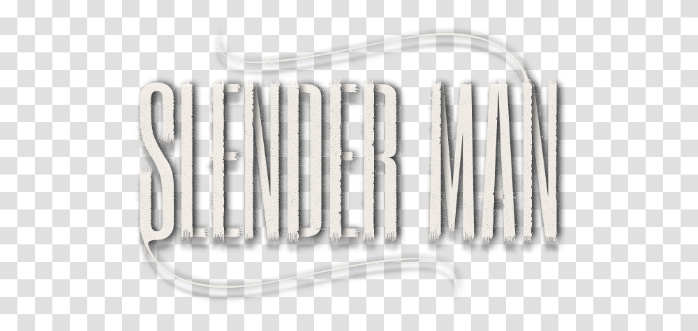Download Slender Man Movie Logo Solid, Word, Text, Alphabet, Piano Transparent Png
