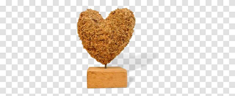 Download Small Heart Topiary Stuffed Heart Image With Love, Fungus, Gold, Trophy, Food Transparent Png