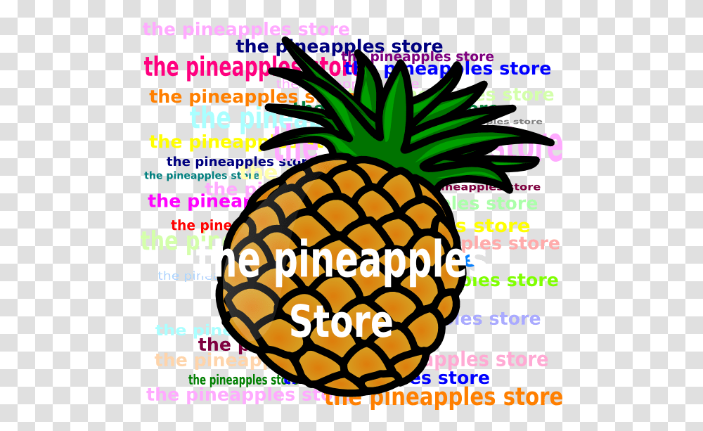 Download Small Pineapple Clipart Full Size Image Pineapple Pic For Kids, Fruit, Plant, Food, Paper Transparent Png