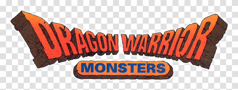 Download Smallwikipedialogo Dragon Quest Monsters Logo Hd Dragon Quest Monsters Logo, Text, Label, Baseball Bat, Sport Transparent Png