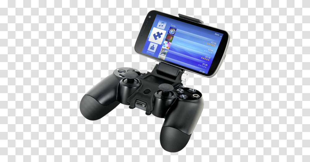 Download Smart Clip For Playstation4 Fortnite Mobile Ps4 Controller Phone Mount, Electronics, Video Gaming, Camera, Joystick Transparent Png
