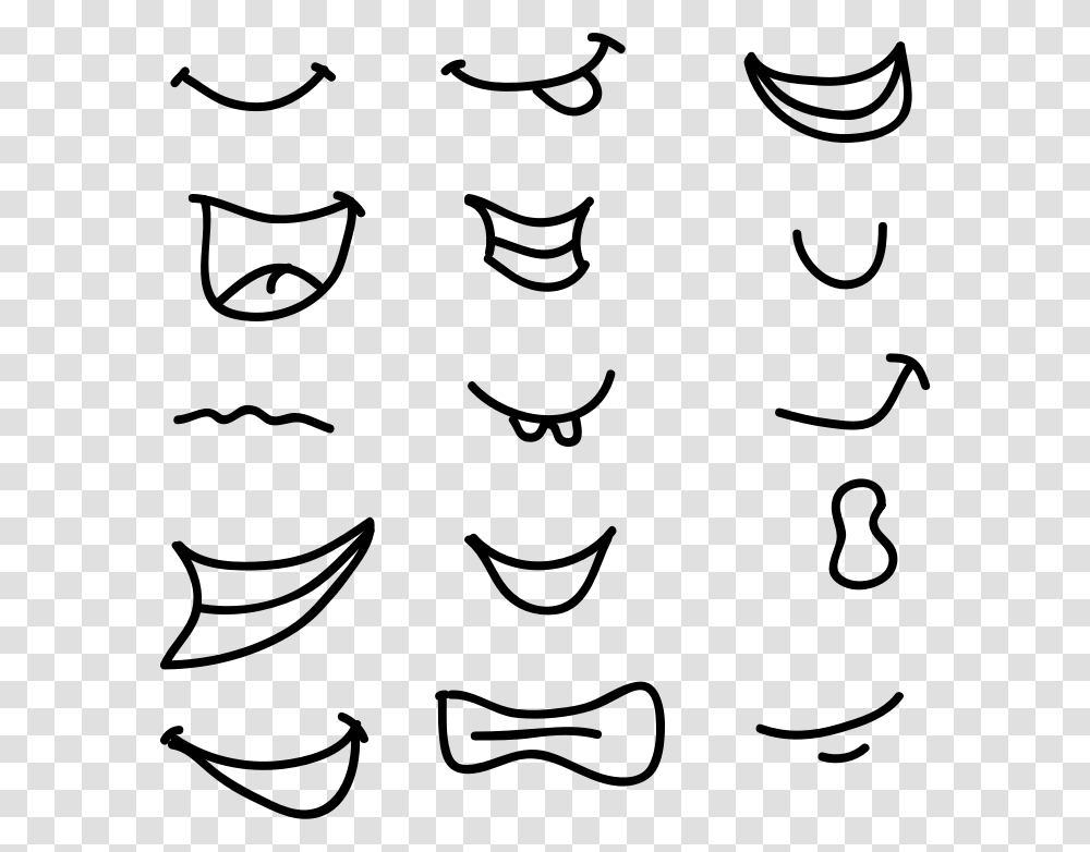 Download Smile Clipart Smile Clip Art Smile Graphics Drawing, Gray, World Of Warcraft Transparent Png